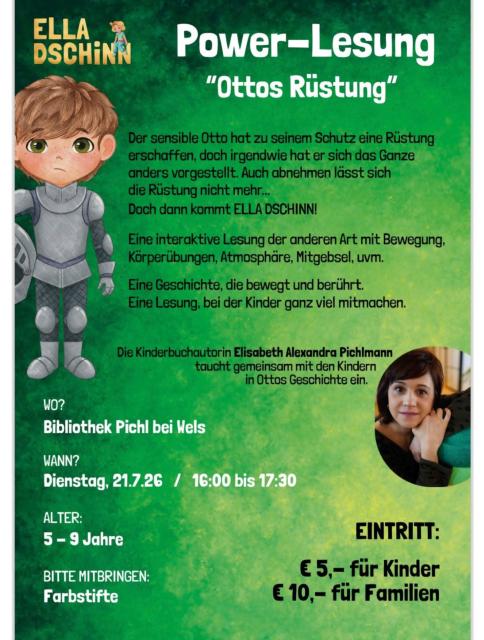 Lesung Ella Dschinn